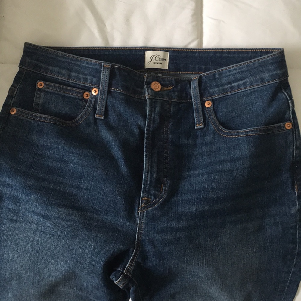NWT JCrew curvy skinny jeans. Size 30.